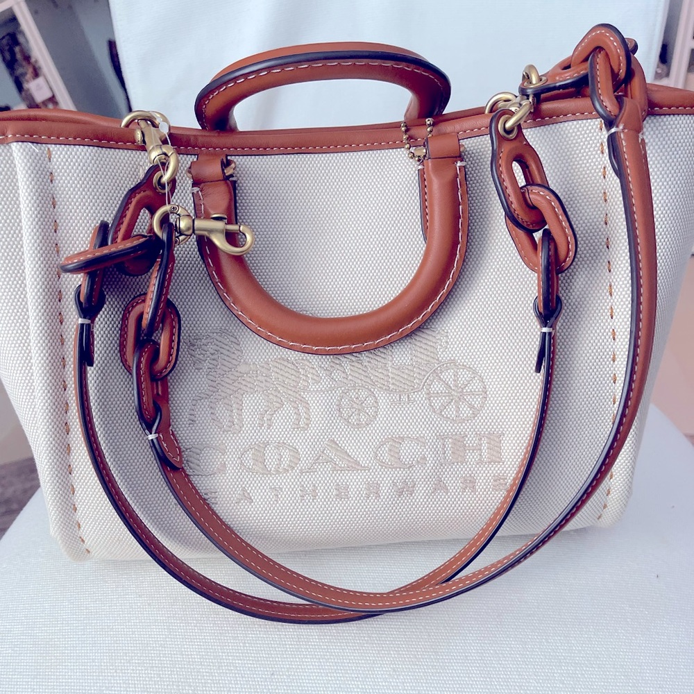 SOLD…..Coach Reese Tote 28